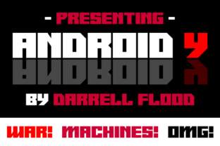 Android Y Font: Futuristic Style for Modern Business Branding