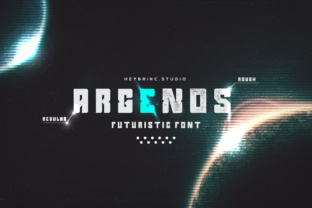 Argenos: A Futuristic Display Font for Sci-Fi-Inspired Campaigns