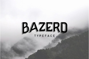 Bazerd: A Bold Display Font with Cinematic Flair