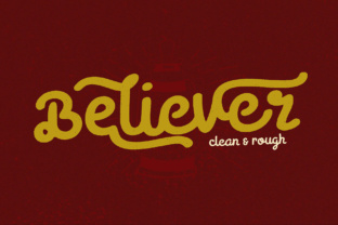 Believer: A Hand-Lettered Font That Elevates Small Business Branding