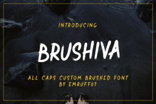 Brushiva: A Stylish Display Font for Modern Branding