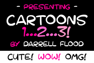Cartoons 123: A Playful Hand-Drawn Font for Campaign Graphics and Digital Content