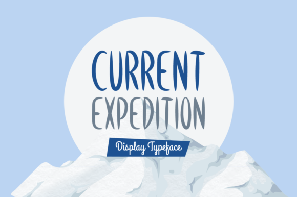 Current Expedition: A Bold Sans Serif Font for Dynamic Editorial Design