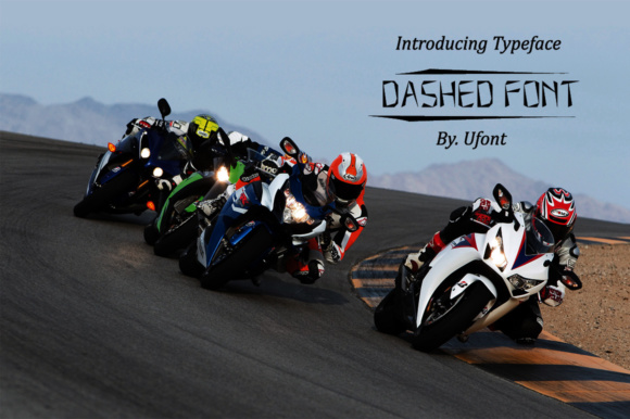 Dashed: A Dynamic Display Font for Automotive and High-Energy Campaigns