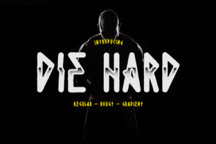 Die Hard: A Bold Display Font for Edgy Editorial Design