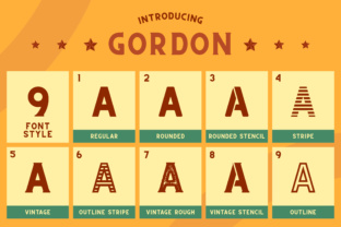 Gordon: A Gorgeous Display Font for Dynamic Campaign Design