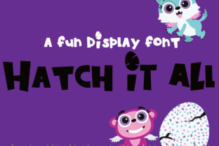 Hatch-it-all: A Playful Display Font for Web Design Projects