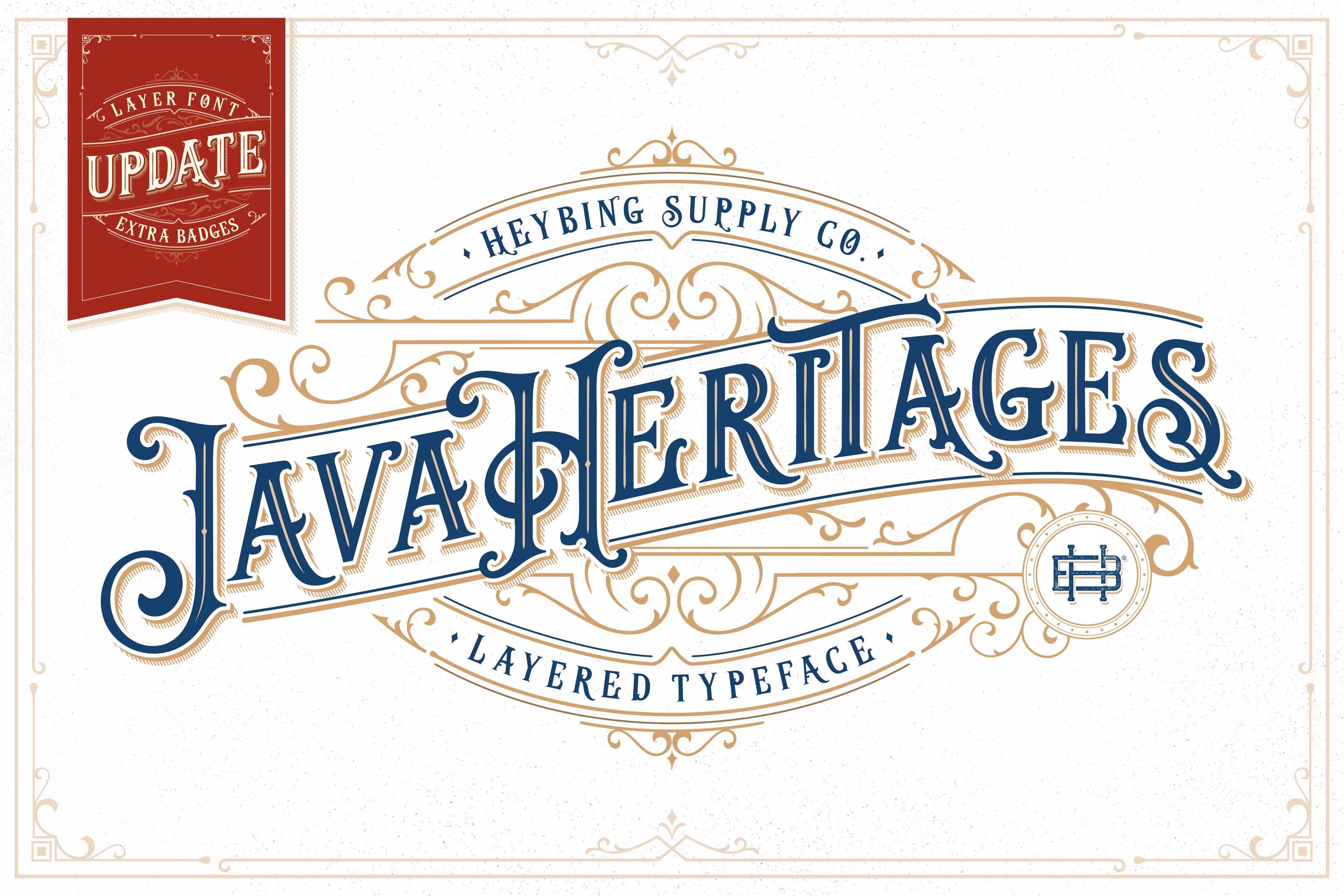 Java Heritages: A Vintage-Inspired Display Font for Elegant Editorial Design