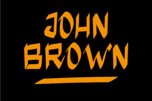 John Brown: A Hand-Drawn Font That Adds Personality to Campaign Titles