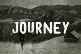 Journey: A Handcrafted Font for Bold Branding and Travel-Inspired Design