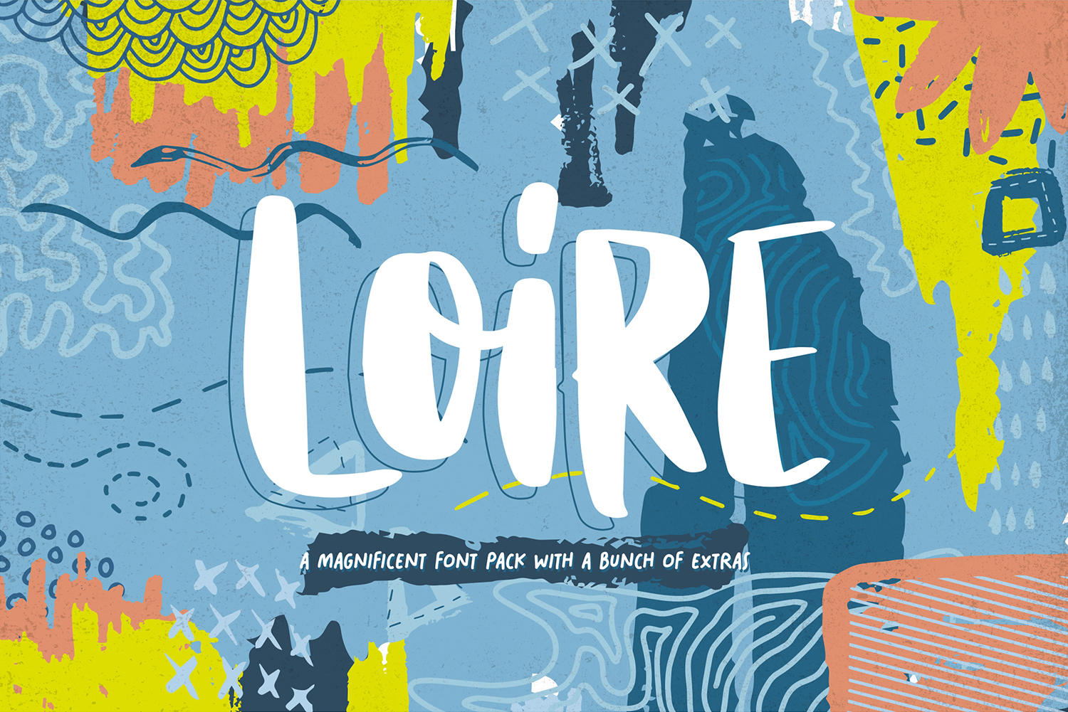 Loire: A Bold Hand-Drawn Font for Dynamic Editorial Design
