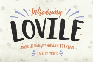 Lovile: A Handcrafted Font for Scroll-Stopping Digital Design