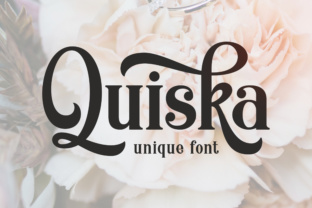 Quiska: A Sophisticated Serif Font for Modern Branding Projects
