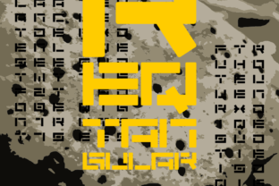 Reqtangular: A Sci-Fi Themed Display Font for Futuristic Marketing Designs