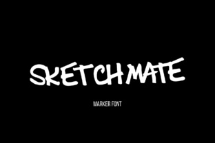 Sketchmate: A Playful Display Font with Handmade Charm