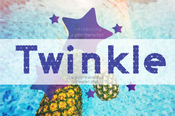 Twinkle: A Sparkly Display Font for Web Design and Digital Branding